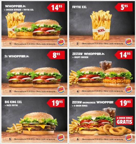 Gazetka promocyjna BURGER KING str. 1
