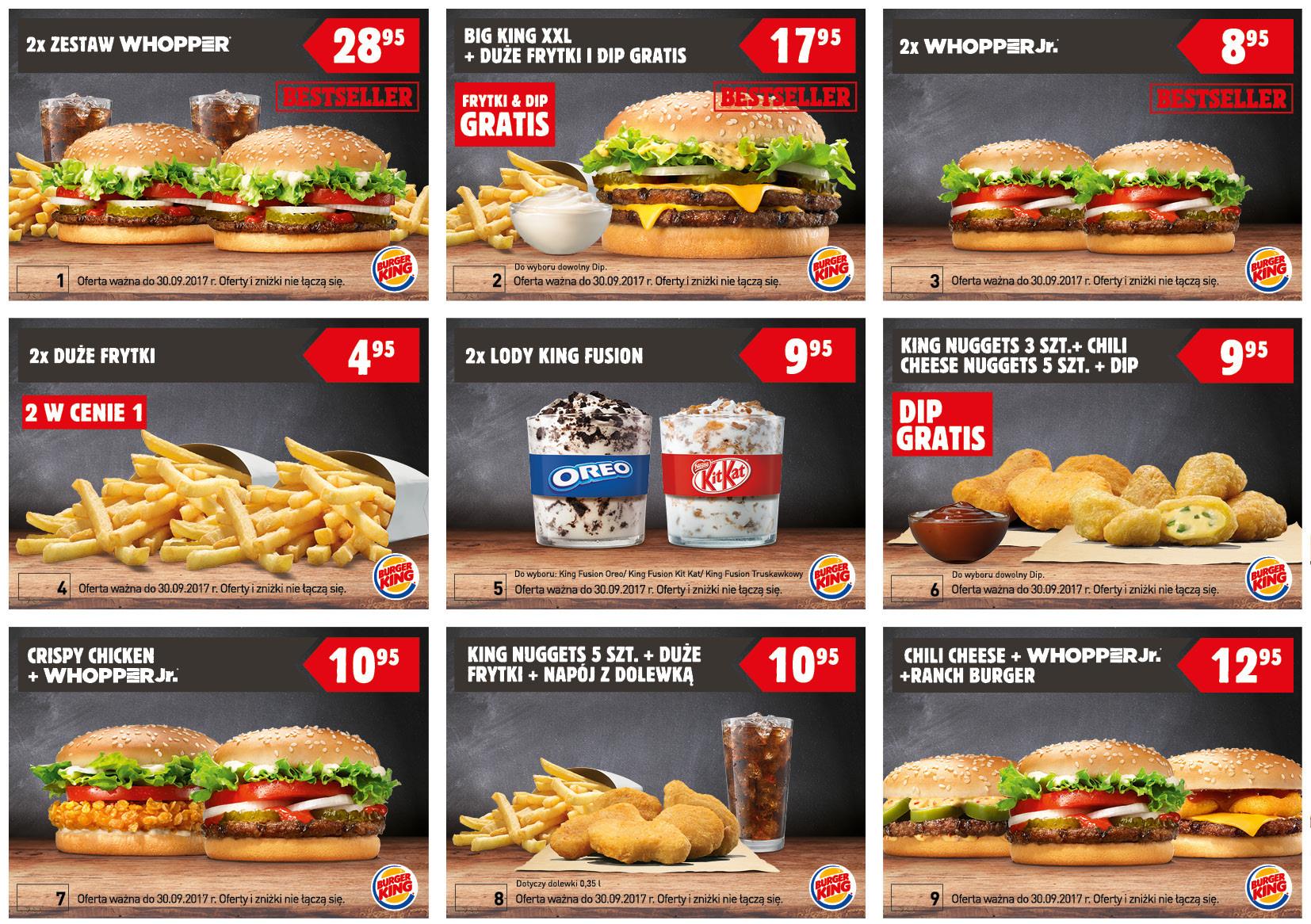 Gazetka promocyjna BURGER KING str. 1