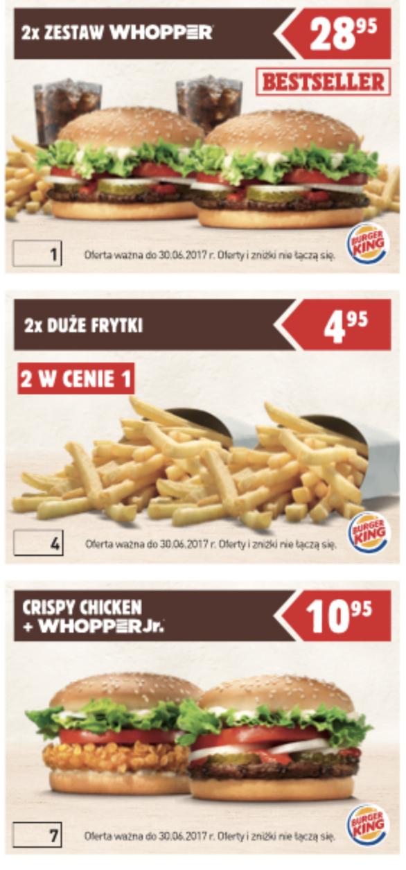 Gazetka promocyjna BURGER KING str. 1
