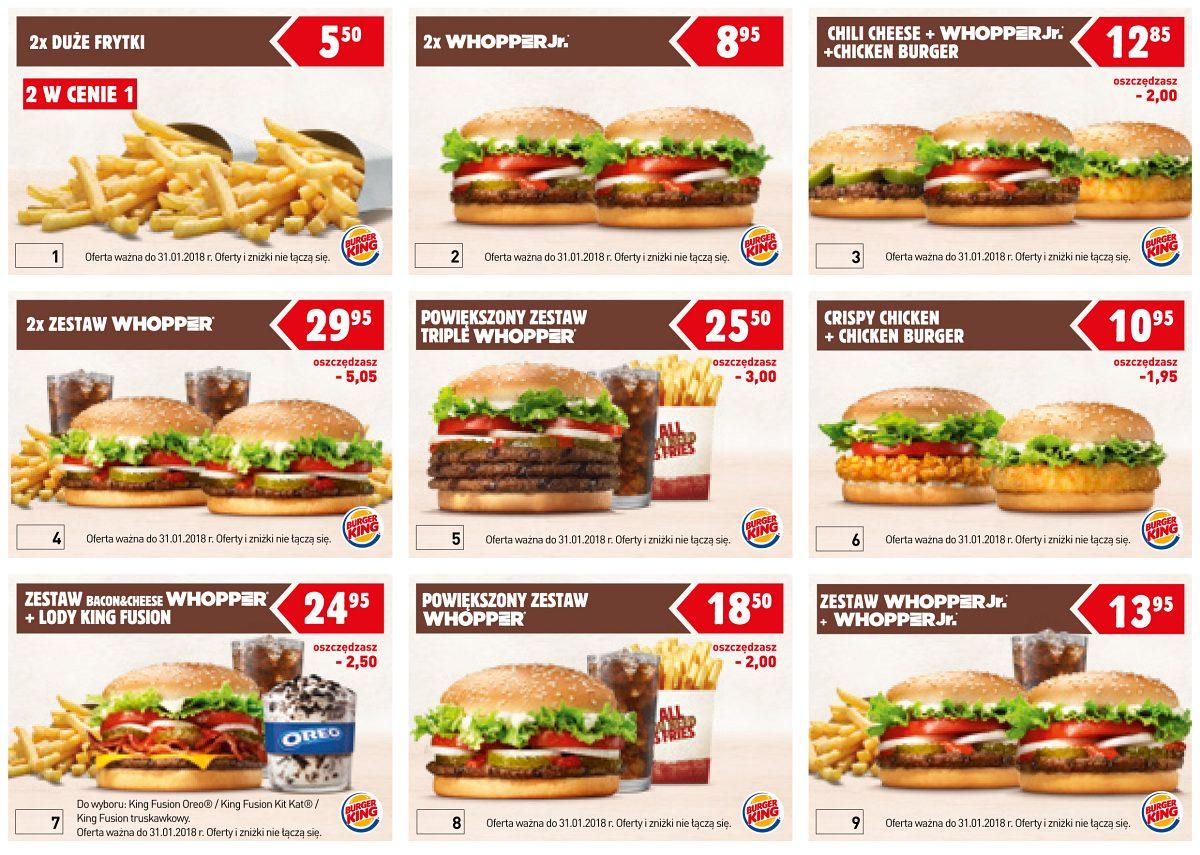 Gazetka promocyjna BURGER KING str. 1